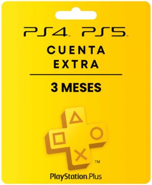 PSN PLUS EXTRA 3 MESES CUENTA