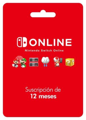 Nintendo Membresia BASICA 12 meses CUENTA
