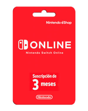 NINTENDO MEMBRESIA 3 MESES CODIGO