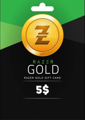 TARJETA RAZER GOLD DE 5$