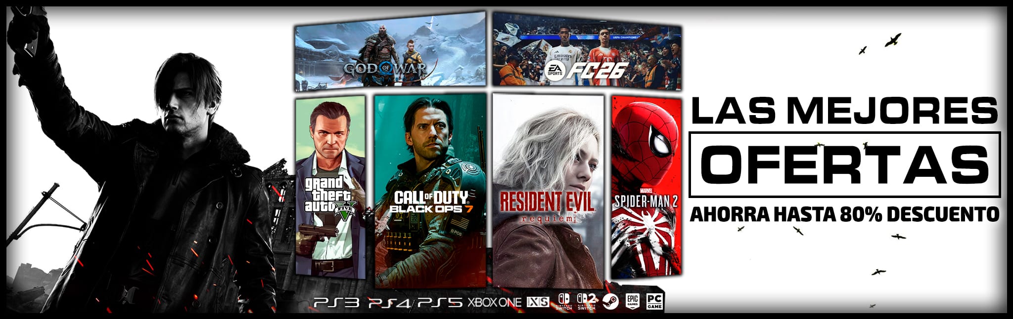 Banner RE9 Marco Negro